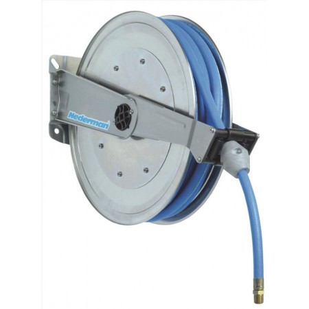 Nederman - 888/889 Food Grade Stainless Steel Industrial Hose Reel